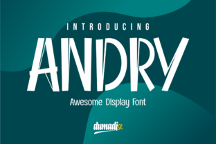 Andry Font: Elevate Your Brand with Simple Display Typography