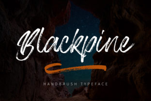 Blackpine: A Playful Display Font for Branding