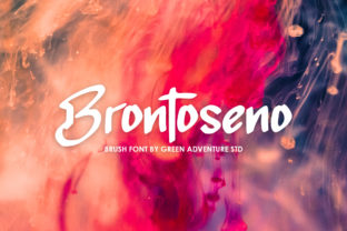 Brontoseno: A Display Font for Bold Marketing
