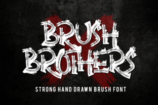Brush Brothers: A Friendly Handwritten Display Font