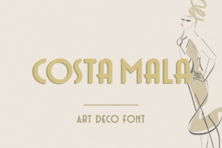 Costa Mala: A Vintage Display Font for Modern Branding