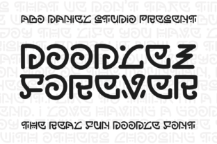 Doodlez Forever: A Playful Display Font for Editors