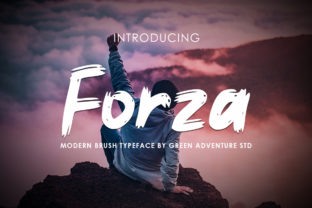 Forza: The Elegant Display Font for Bold Branding