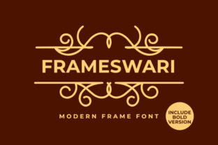 Frameswari: A Charming Display Font for Marketers