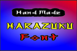 Harazuku: A Playful Display Font for Editorial Design