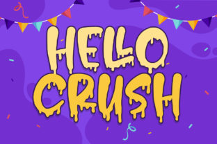 Hello Crush: A Playful Display Font for Web Design