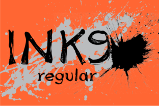 Ink 9 Typeface: A Bold Display Font for Modern Brands