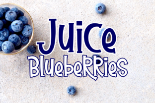 Juice Blueberries Font: A Designer’s Review