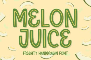 Melon Juice Font: Fresh Display Type for Web
