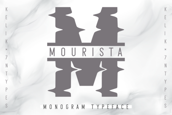 Mourista: A Playful Display Font for Memorable Brands