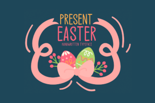 Present Easter: A Charming Display Font for Editorial Design
