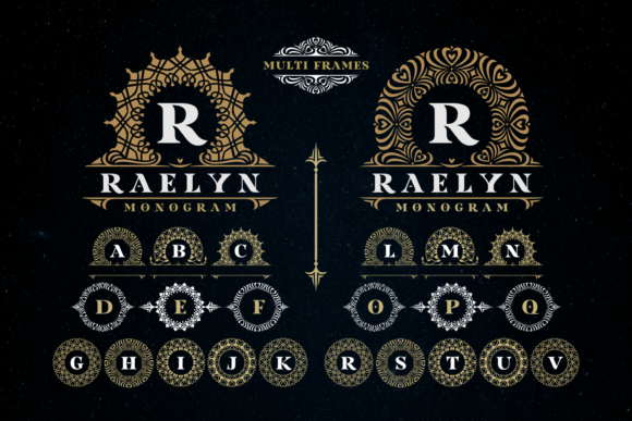Raelyn Monogram: A Friendly Handwritten Font for Branding