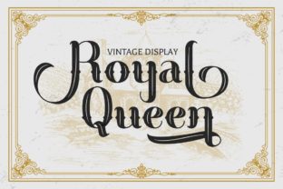 Royal Queen: The Vintage Display Font for Bold Branding