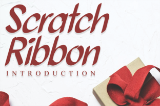 Scratch Ribbon: A Friendly Display Font for Web Design