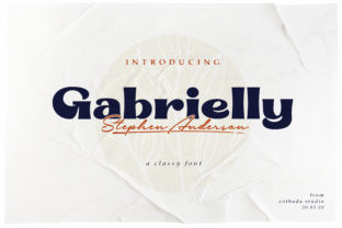Why Gabrielly Is the Perfect Vintage Display Font for Branding